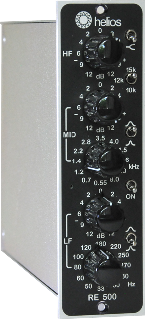 Helios RE500 3-band Parametric Equaliser