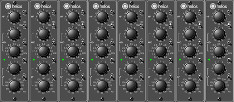 Helios RE500 Equaliser x 8